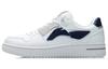 Tianji Slip Resistant, Abrasion Resistant, Balanced, Lightweight Low Top Skateboard Shoes Men's White Blue AGCP299-10