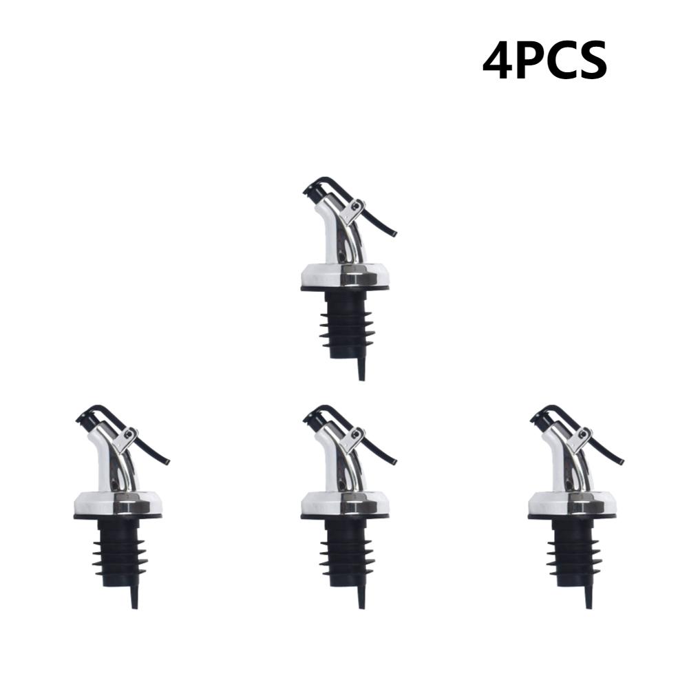 Oil and Vinegar Dispenser Pour Spouts Leak-proof Seasoning Bottle Stopper Ergonomic Multifunctional Suitable for Most Bottles