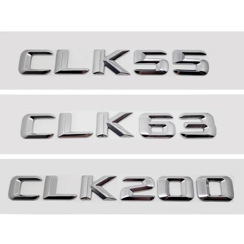 Car Rear Trunk Emblem Decal for Mercedes Benz CLK55 CLK63 CLK200 CLK230 CLK240 CLK280 CLK320 CLK Class Auto Tail Number Sticker