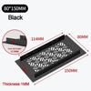 Aluminum Alloy Vents Cover Rectangle Louver Ventilator Grille Cover 50/80mm Wide Breathable Mesh Hole Ornaments