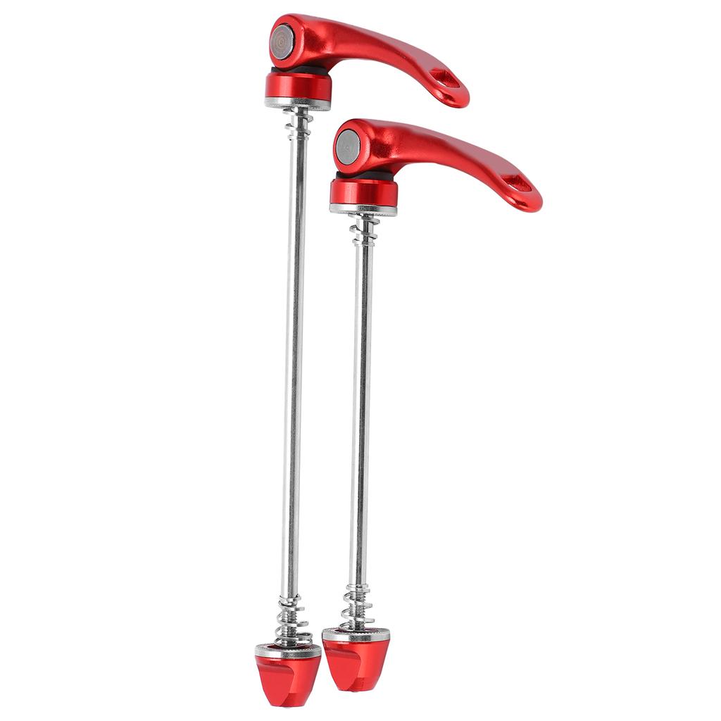Bolany Bicycle Hub Quick Release Skewer Lever Aluminum Alloy 100mm Rear 135m M Rear PartsRed