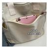 All-matching Canvas Bag 2026 New Style Pure Color Simple Large-capacity Tote Female College Students
