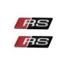 2026 2/5/10Pcs Car RS Sline Badge Steering Wheel Sticker Accessories for Audi Sline A4 B7 B8 B9 A3 8P 8V 8L A5 A6 C6 C5 C7 A1 Q2 Q3
