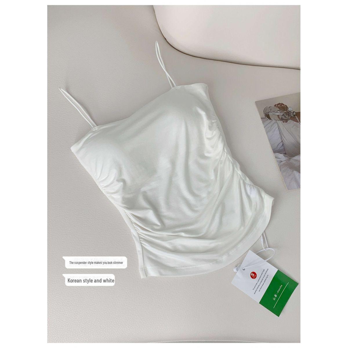 

Женский комплект из трех предметов White Moonlight: Юбка с высокой талией, кардиган и универсальные серые подтяжки для весны и осени. M (40-50 kg)