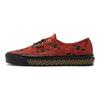 Vans Authentic Series Haunted Hotel Casual Low Top Skate Shoes Unisex Sneakers Black Red VN0A7Q5C968