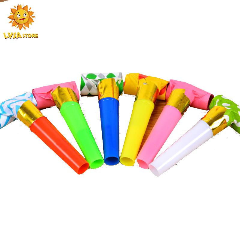 

Candy Colored Rain Whistling Children s Birthday Party Toys Trumpet Blows The Roll Cheer Leading Plastic Props Gift Giving Other