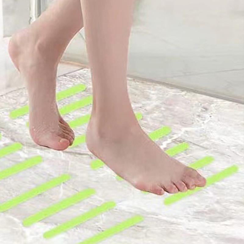 Luminous Anti-skid Strip Bathtub Waterproof Safety Strips Stair Luminous Stickers Non Slip Adhesive Tape For Shower Floor Stick