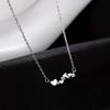 Banyan Tree Heart-Shaped Clavicle Necklace - S925 Silver, Light Luxury Design 2023