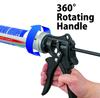 TAJIMA Caulk Gun - (10 Oz) Convoy Plus II Caulking Tool W Rotating Cradle