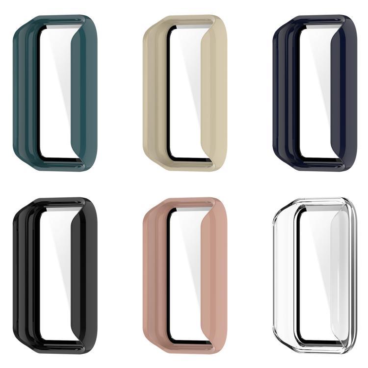 Tempered Film Integrated PC Watch Protective Case For Honor Band 11 Pro, PC+Tempered Glass Shockproof Lightweight No Strap Removal Protective Cover