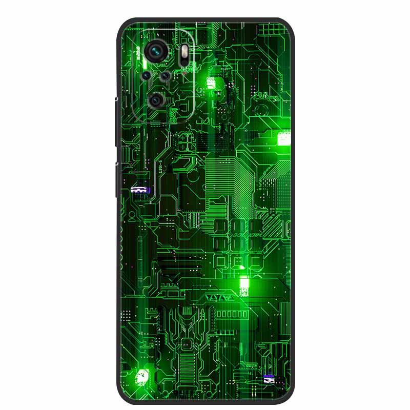 Für Xiaomi Poco M5s Hülle Luxus TPU Weiches Silikon Handy Rückseite für PocoM5s Stoßfest Blumen Niedliche Cartoon Blumen Neue Hülle