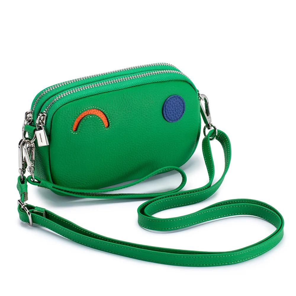 Real Leather Crossbody Bag For Women Luxury Shoulder Bags Fashion Premium Durable Quality Useful Practical Reliable 3150₽
