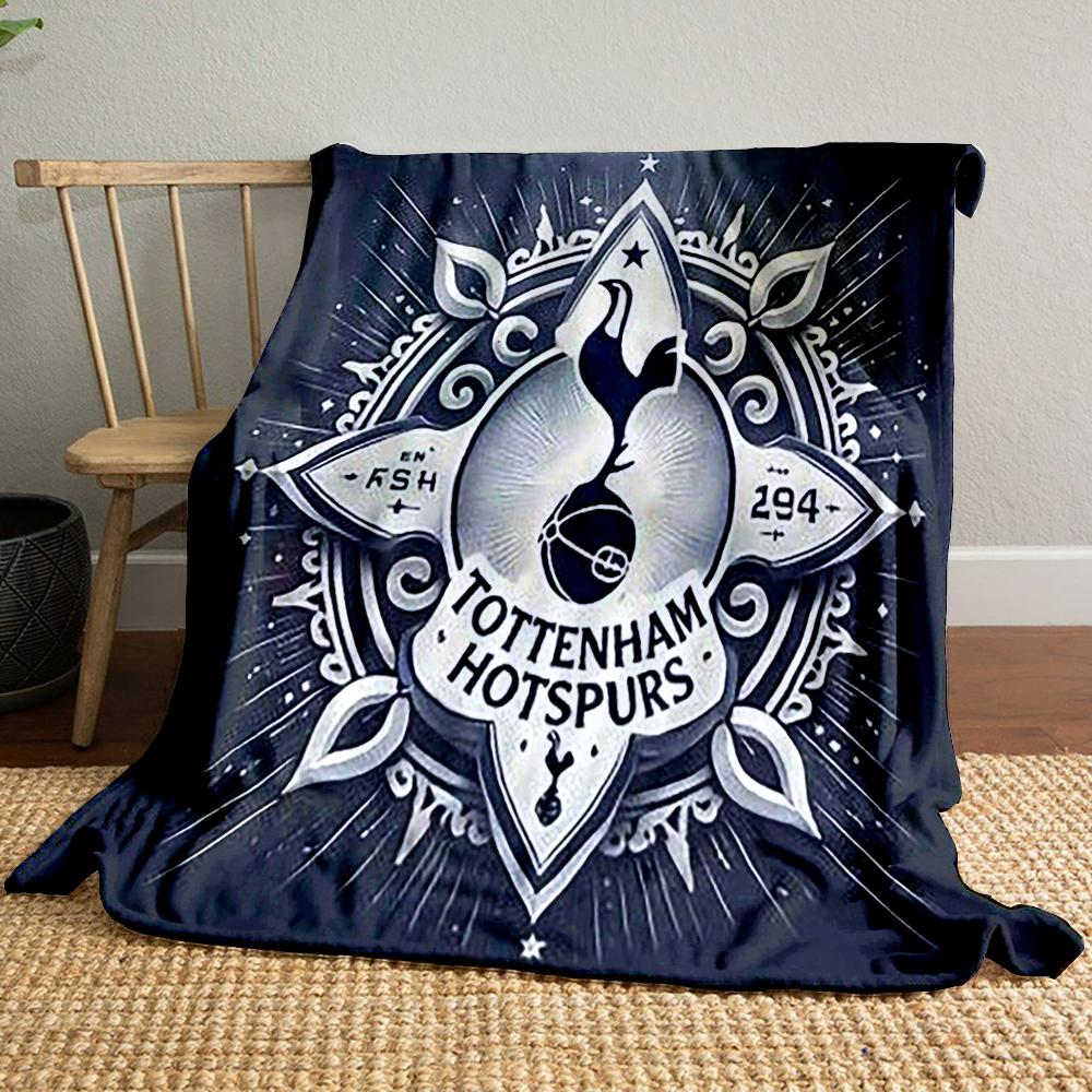 Tottenham Hotspur Designed Flannel blanket for bedroom, living room, sofa, and nap