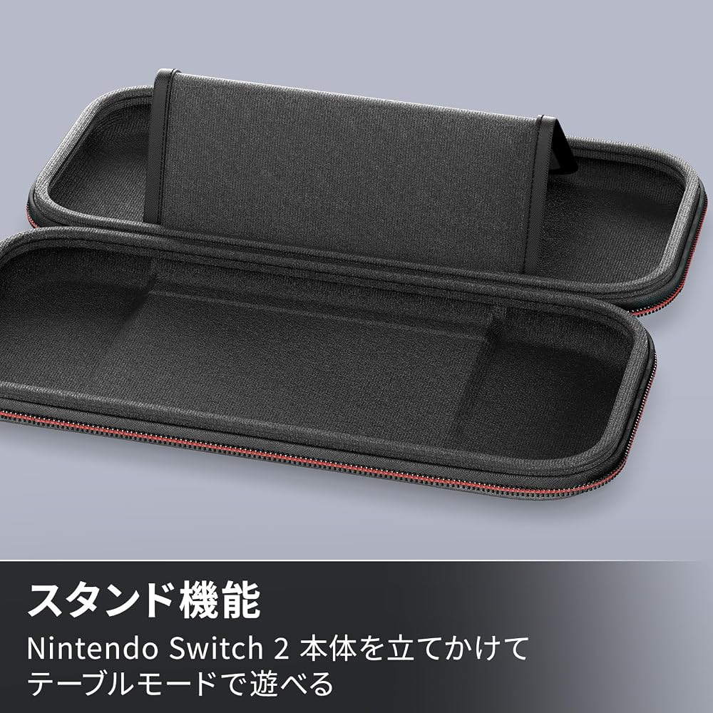 PowerA Slim Case for Nintendo Switch 2 Dark Gray - Durable, Lightweight, Protective Gaming Accessory