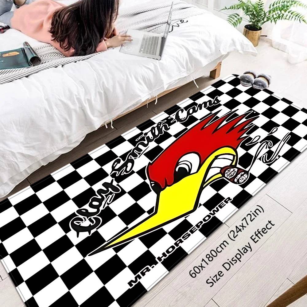 Mr H-Horsepower Room Mats Nordic Style Home Doormat Bathroom-Toilet Mats Bedroom Hotel Decor Mat
