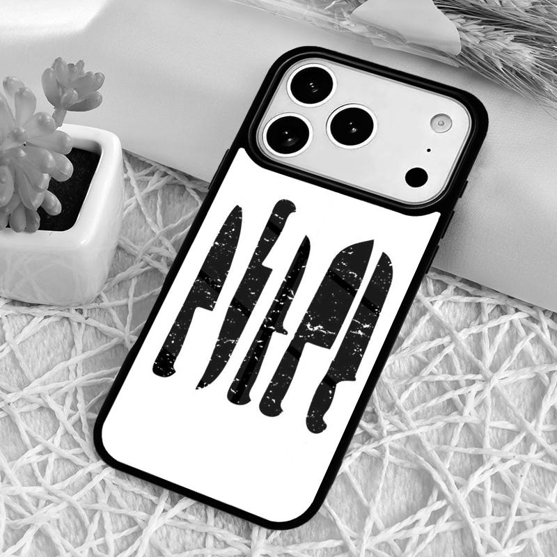 Knife kit kitchen gadget Phone Case for iPhone 17 Air 16 15 11 12 14 13 Pro Max Shockproof Cover