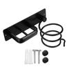 Hair Dryer Stand Wall Stand Hair Dryer Storage Shelf Hair Dryer with Spiral Design Aluminum Alloy Hair Dryer Holder | Bathroom Shelfs