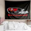 Tampa Bay Buccaneers Logo Tapestry Accessories Playroom Tapestry, for Bedroom,Livingroom, dormitory Room Wall Decor Fan Birthday Gifts