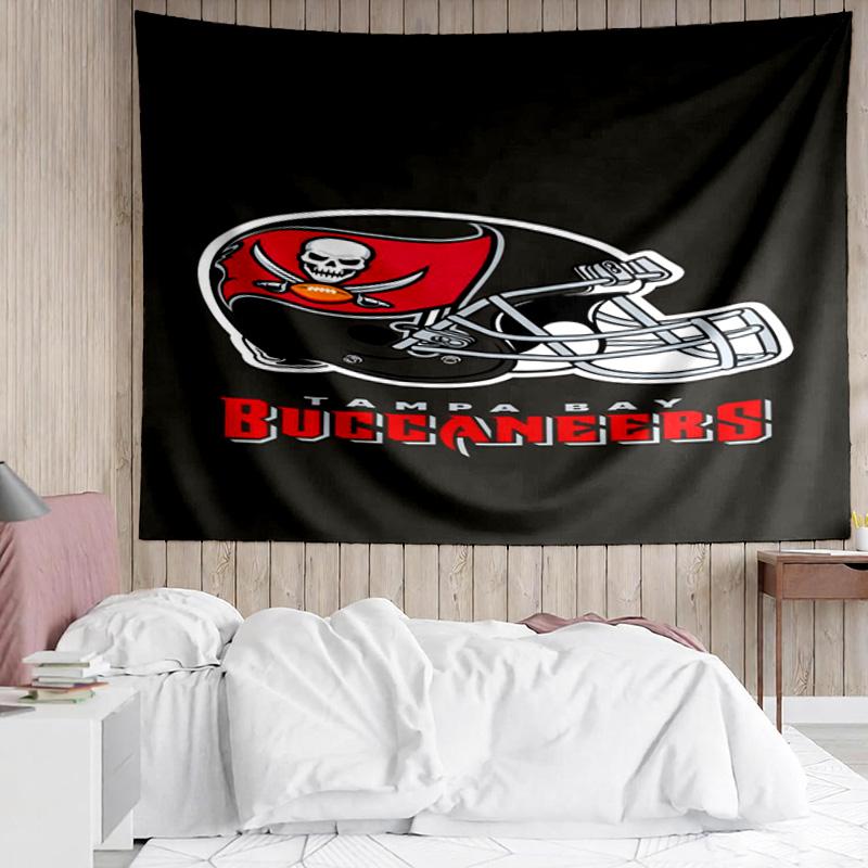 Tampa Bay Buccaneers Logo Tapestry Accessories Playroom Tapestry, for Bedroom,Livingroom, dormitory Room Wall Decor Fan Birthday Gifts
