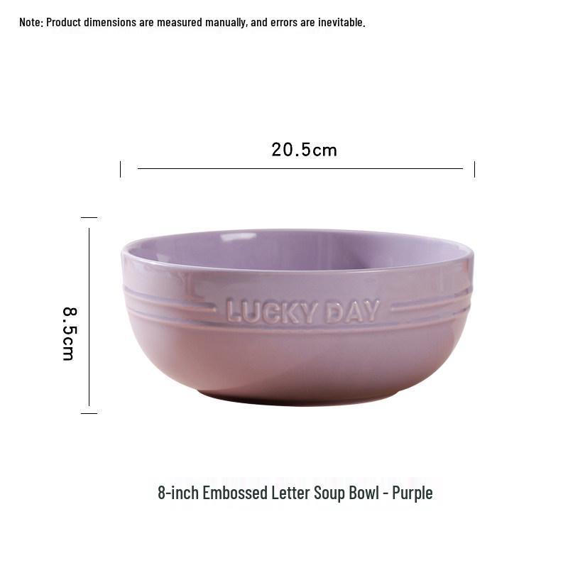 Creative Cream-Style Rice and Soup Bowl - 2024 New Tableware Collection: French Shallow Plate Edition