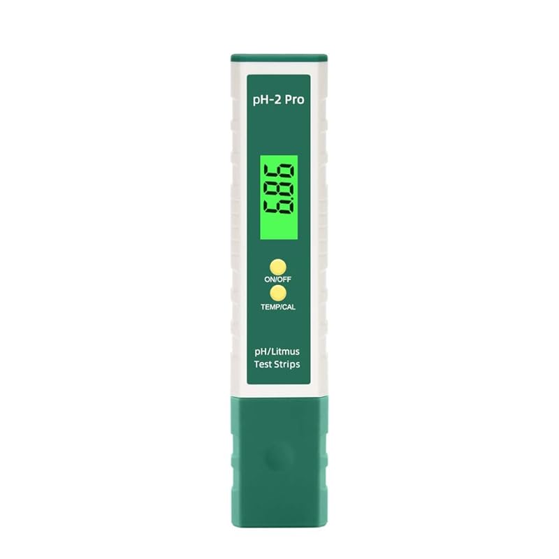 pH Meter for Water 7 in 1 PH/TDS/EC/Salt/S.G/ORP/Temp Meter,pH Tester Digital Backlit Waterproof LCD,TDS Meter EC Meter PPM Meter Suitable for Pools,