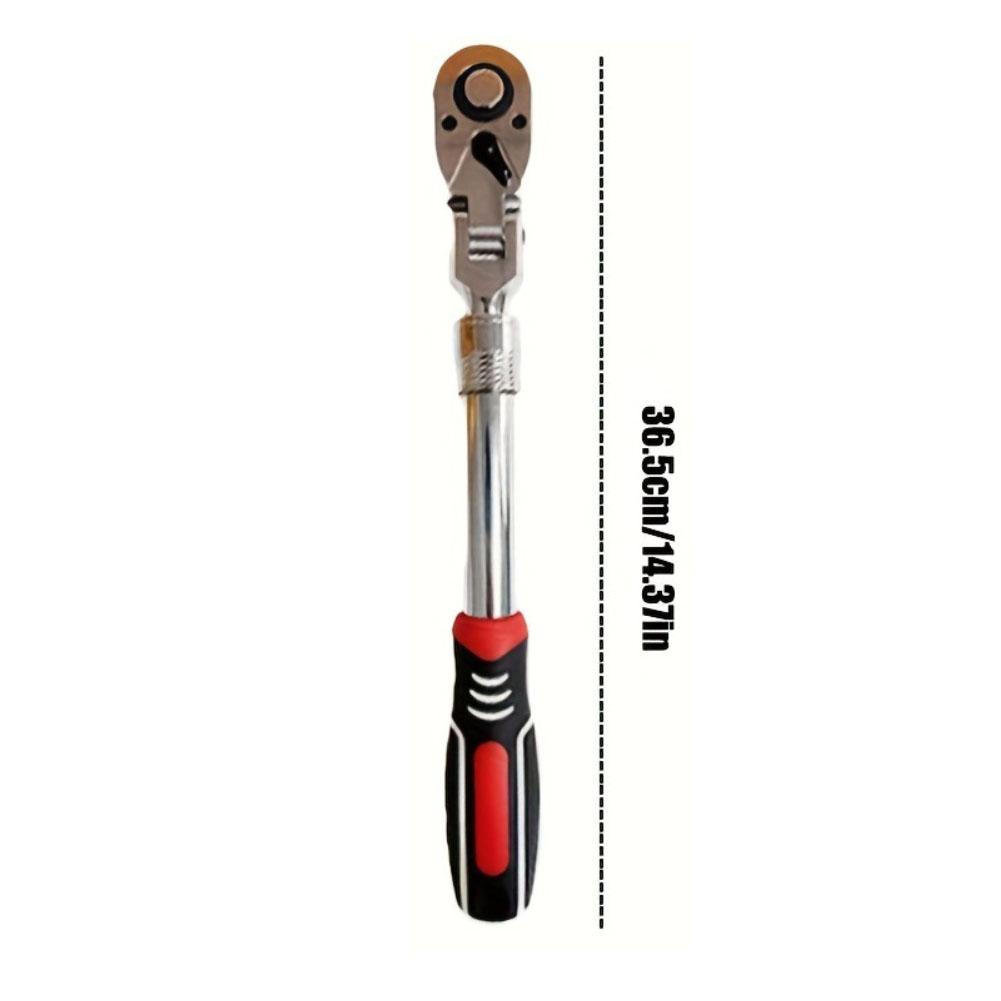 72 Teeth Swivel Head Ratcheting Wrench With Telescoping Handle Quick Release High Sales Manual Tool Accessories