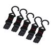 5Pcs Outdoor Hanging Hook Camping MultiFunctional Strap Hanger for Light Cookware