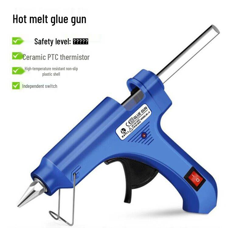 Multi-Functional Hot Melt Glue Gun with Anti-Scalding Features for Children's Home Use