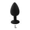 3Pcs/Set Safe Butt Plug With Crystal Detachable Jewelry Anal Plug Vagina Clitoris Vibrator Sex Toy