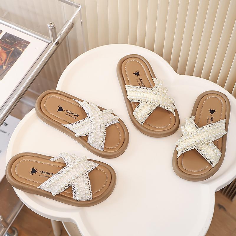 Girls Cloud Slides Toddler Shower Slippers Baby Cute Clogs Beach Pool House Sandals Quick Dry Anti-Slip Shoes for Kids