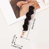 Short Elastic Mobile Phone Lanyard ABS Large Intestine Bag Rope Satin Mobile Phone Strap  Backpack