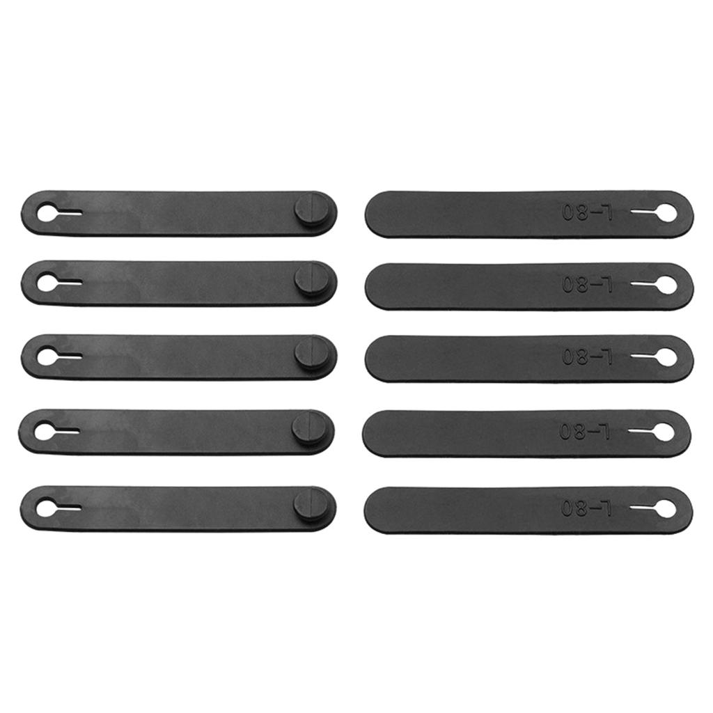 Reusable Cable Ties, Adjustable Rubber Cord Organizers Charge Cord Management for Motorcycle Line Headphone Data Cable