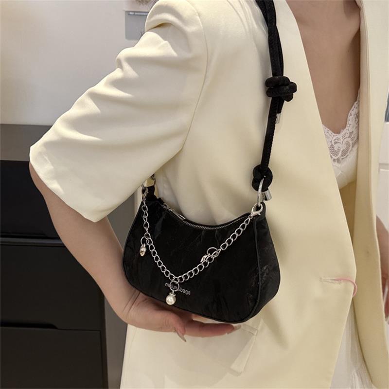 Niche Underarm Bag Women'S  Trendy Chain Shoulder Crossbody Bag Versatile Commuting Bag Messenger Bags Girl Birthday Gift