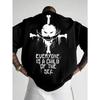 Animation Derivatives Edward Newgate Printed Short Sleeve T-Shirt Men's and Women's 2025 Summer New Fashion Cotton Top