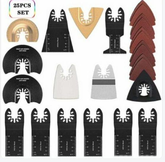 72-teiliges Universal-Bi-Metall-Oszilliersägeblatt-Set für Holz- und Metallzuschnitt
