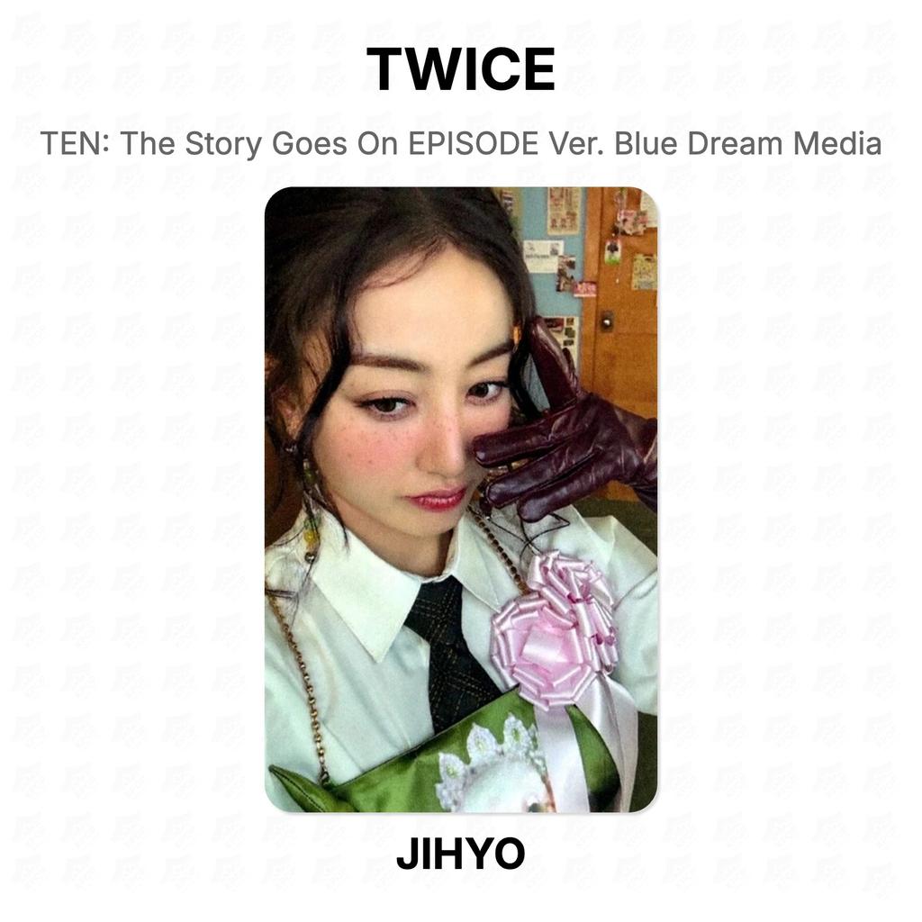 Twice DIECI: La Storia Continua EPISODIO Ver. Fotocarta Ufficiale Blue Dream Media