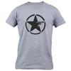 Retro Vintage US. US Army Militärstern im Kreis Herren T-Shirt
