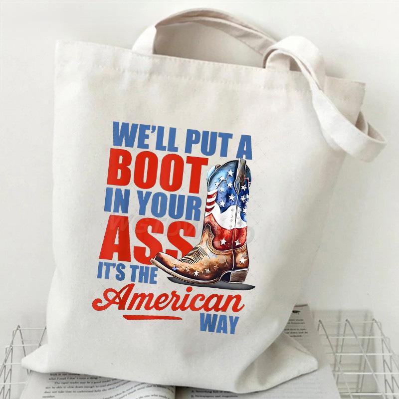 ********** personalized printed canvas bag cross-border leisure men and women commuting portable handbag environmental protection bag