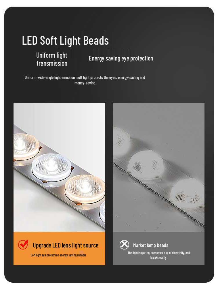 Modern Faux Crystal Round Ceiling Lamp Fixture for Living Room or Bedroom