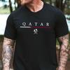 Katar T-Shirt, Flaggen-T-Shirt, Unisex