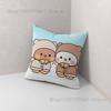 Cartoon Lovely Cute BuBu DuDu Pillow Case For Sofa Decor Car Office Room Printing Cushion Cover Decorations and Protector