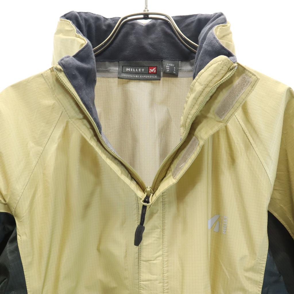 Millet Rain Jacket Setup M Cream Storage Bag Included Outdoor Women Used