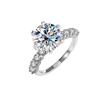 5ct Moissanite Diamond Ring for Women D Color VVS1 Moissanite Rings 925 Sterling Silver Anniversary Promise Wedding Ring