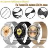 18 22mm Milanese Strap for Huawei GT6 46/41mm GT6 Pro 46mm Universal Adjustable Replacement Wristband for Huawei GT6 46mm Band