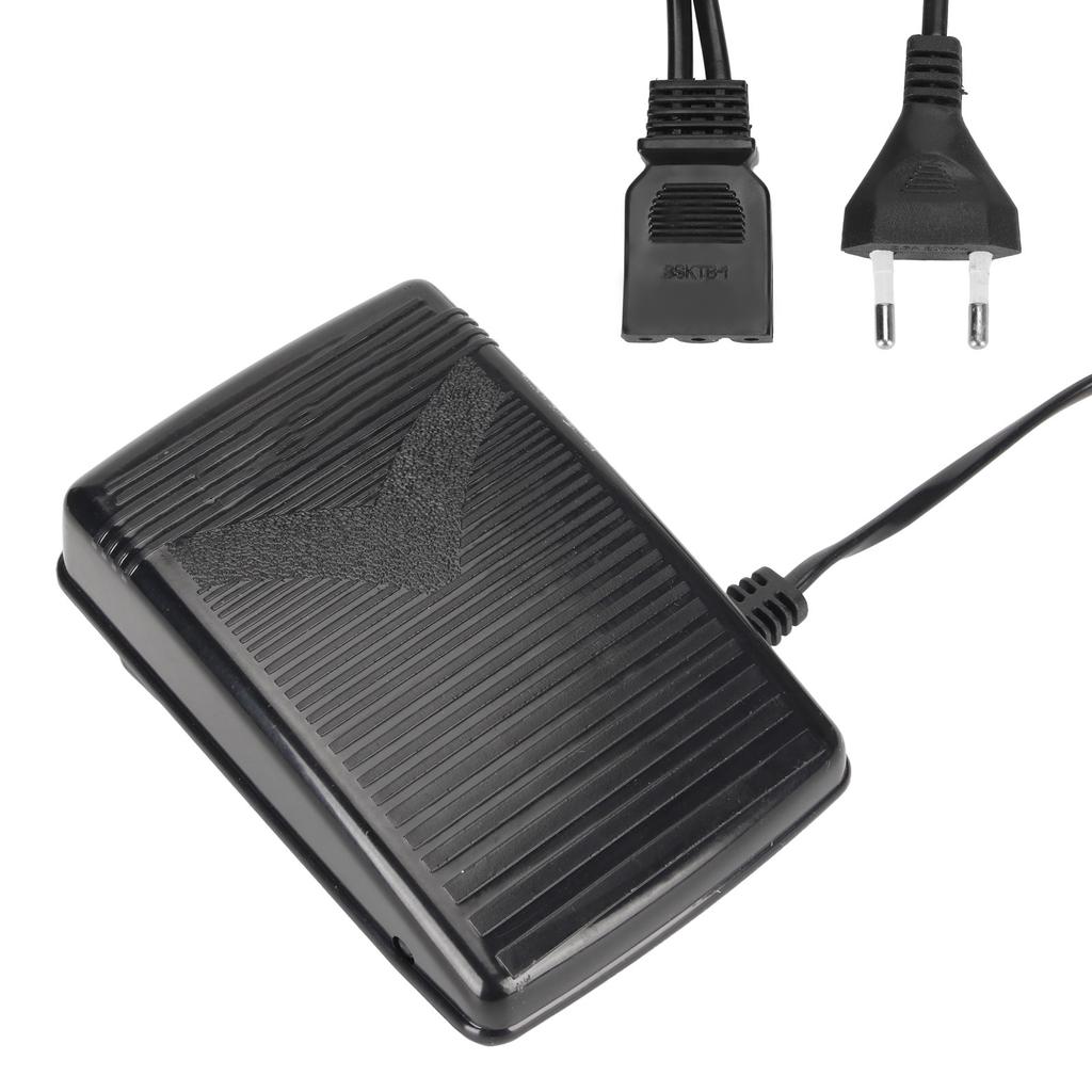Sewing Machine Foot Pedal with Power Cord Skid Resistance Pad Multifunction Foot Control Pedal