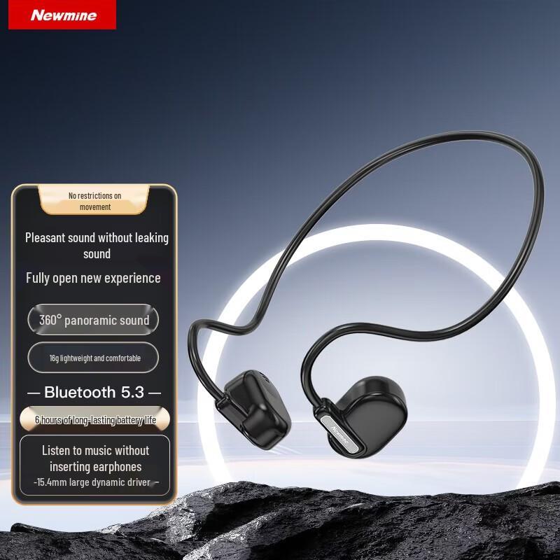 

Newmine mini6S Open-Ear Air Conduction Bluetooth Headset