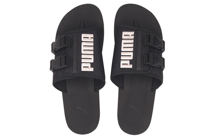 Men's Sandals Puma Wilo Lux Sandal Nylon 'Black Whisper White'