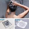 3/5/10/pcs Suction Cup Floor Drain Kitchen Sink Filter Strainer Bathroom Hair Anti-Blocking Floor Drain