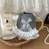 Knitted Dog Vest Dress Small Medium Breeds Princess Style Pet Outfit Pure Color Cotton Blend Sleeveless