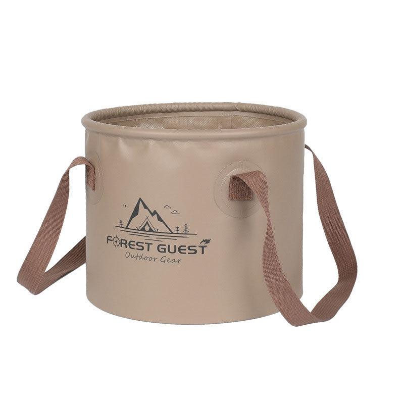 Portable Telescopic PVC Water Storage Bucket for Camping & Fishing